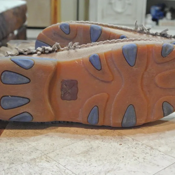 WOMENS SIZE 10 TWISTED X FRINGE LEATHER SERAPE SHOES - Picture 7 of 8